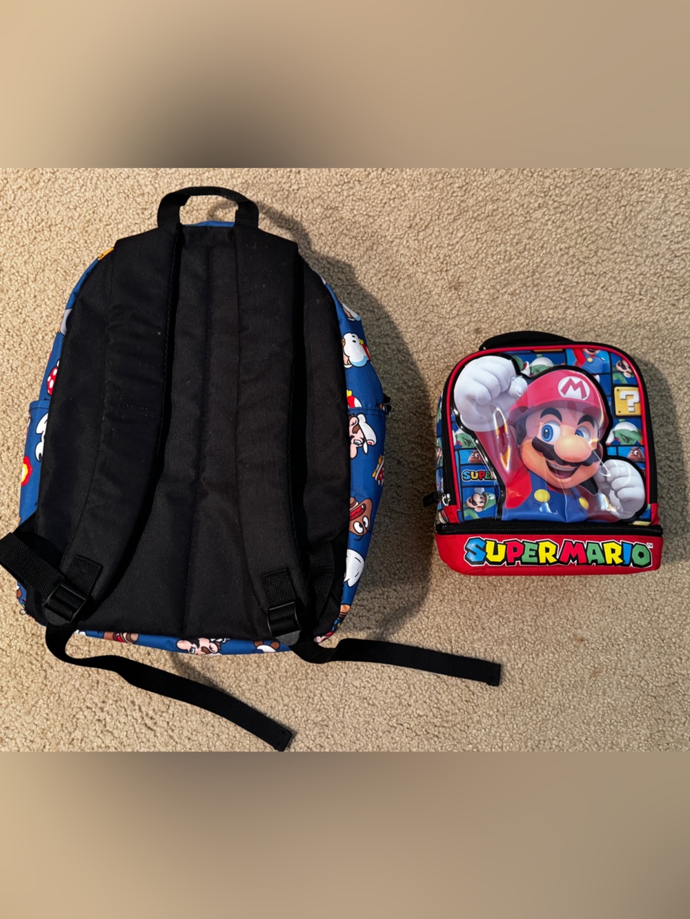 Super Mario Lunch & Backpack - Picture 12 of 13